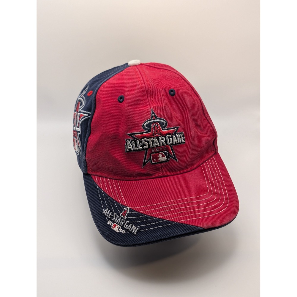 MLB Baseball Hat Mens OSFM Red Blue Excellent 2010 All Star Game Angels ASG Cap